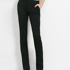 Express Polyester Spandex Bootcut Black Pants